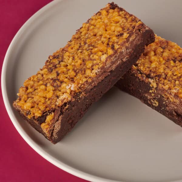 Vegan Honeycomb Brownie