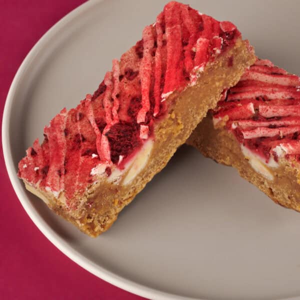 Vegan Raspberry Blondie