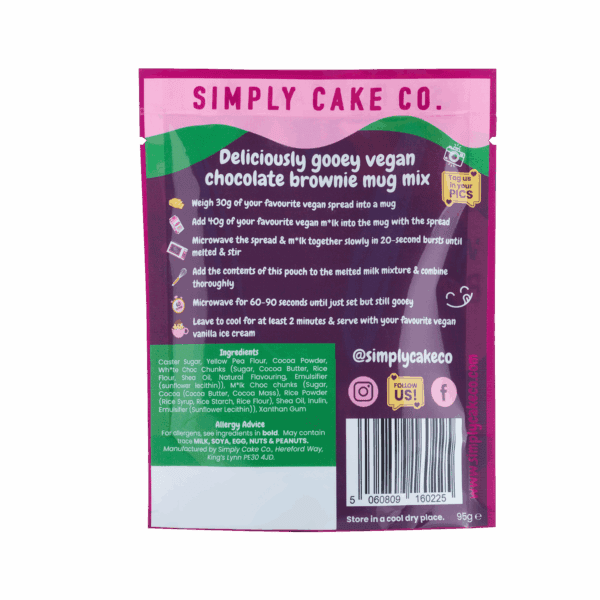 Vegan Chocolate Chunk Mug Mix (five Pack) - Image 3